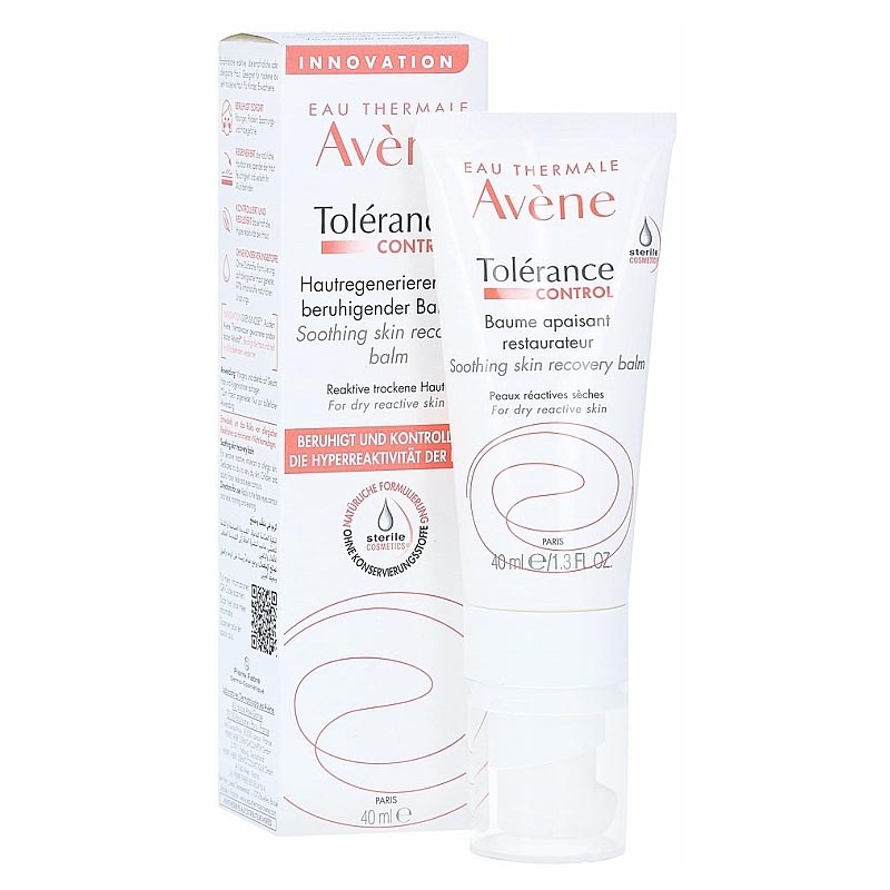 Avene Tolerance Control Trattamento Cosmetico Sterile Balsamo Lenitivo Pelli Miste 40 ml
